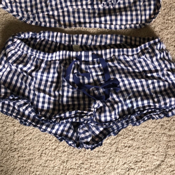 Victoria Secret gingham sleep set size M - Picture 3 of 4
